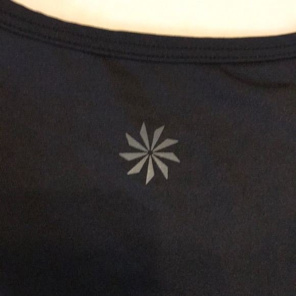 Athleta sleeveless Ruched side yoga tank top XS - Picture 6 of 6